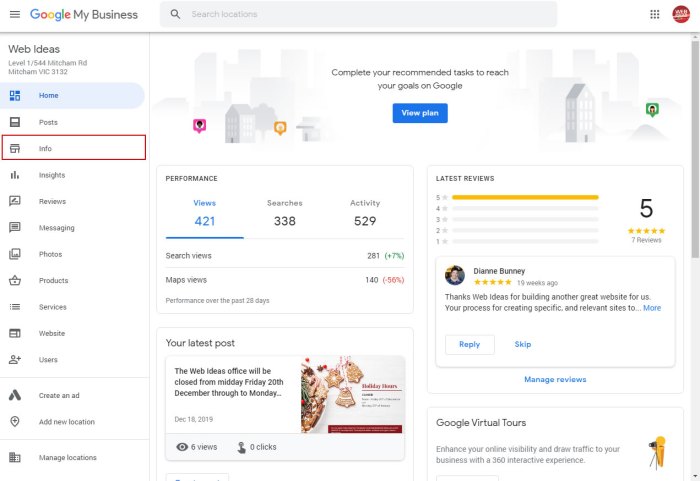 How to add business hours to Google Business Profile